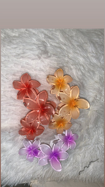 Pinces à cheveux fleurs