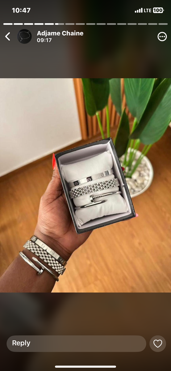 Gold and Silver Bracelet Luxury