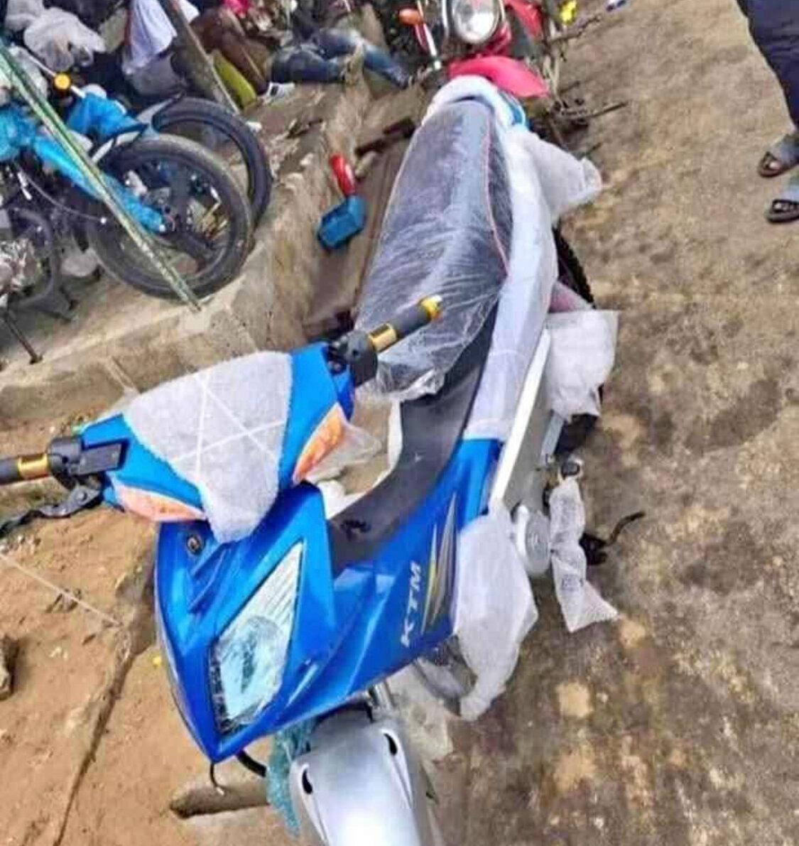 Scooter sport KTM élégant