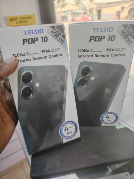 Tecno POP 10 128Go 6Go RAM