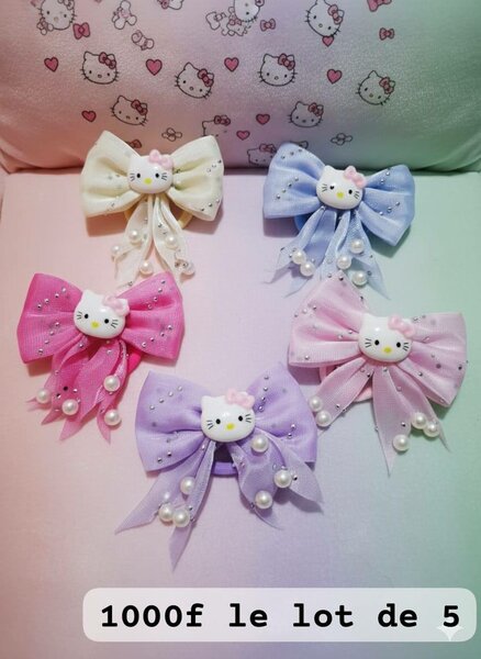 Attaches à cheveux Hello Kitty