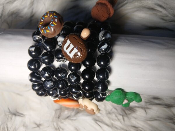 Bracelet perlé enchanteur