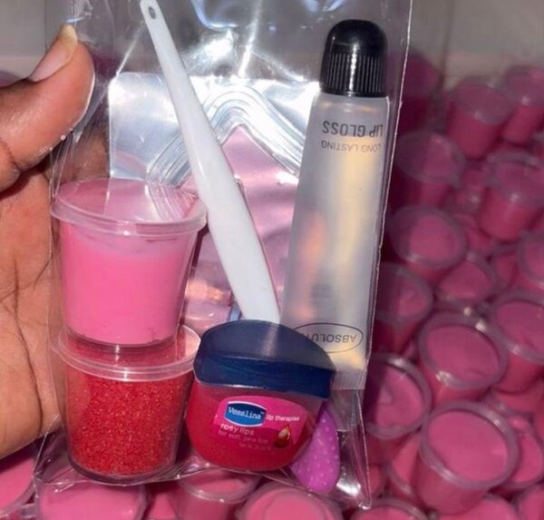 Kit soin lèvres hydratant brillant