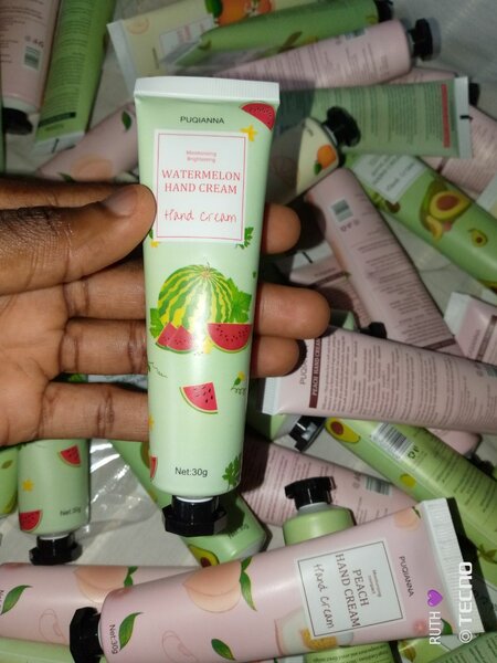 Crème main pastèque