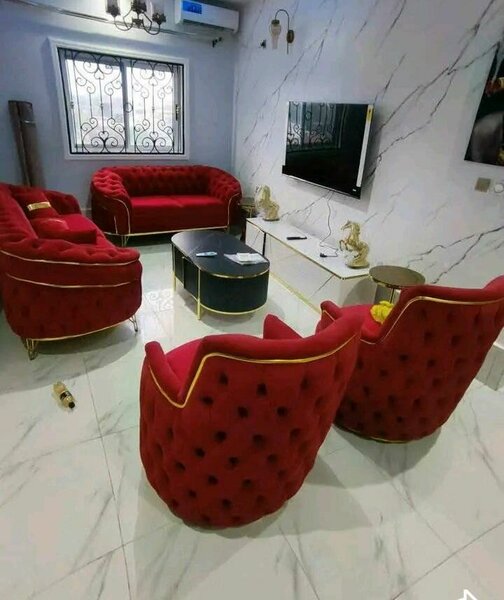 Canapé moderne en velours