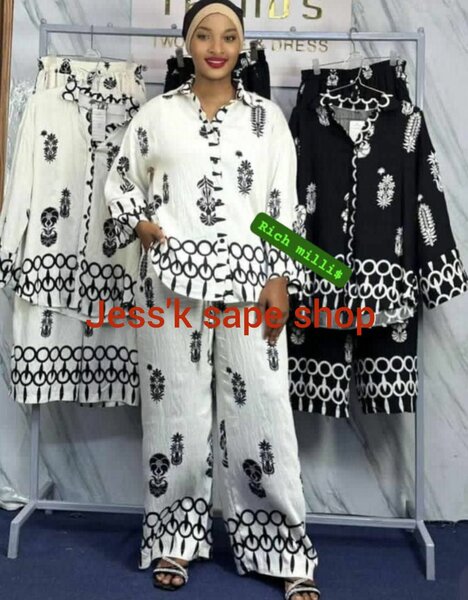 Ensemble Chemise et Pantalon Bohème