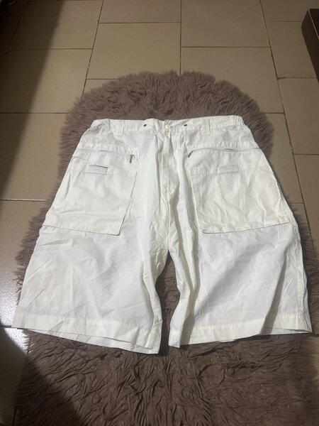 Short cargo blanc décontracté