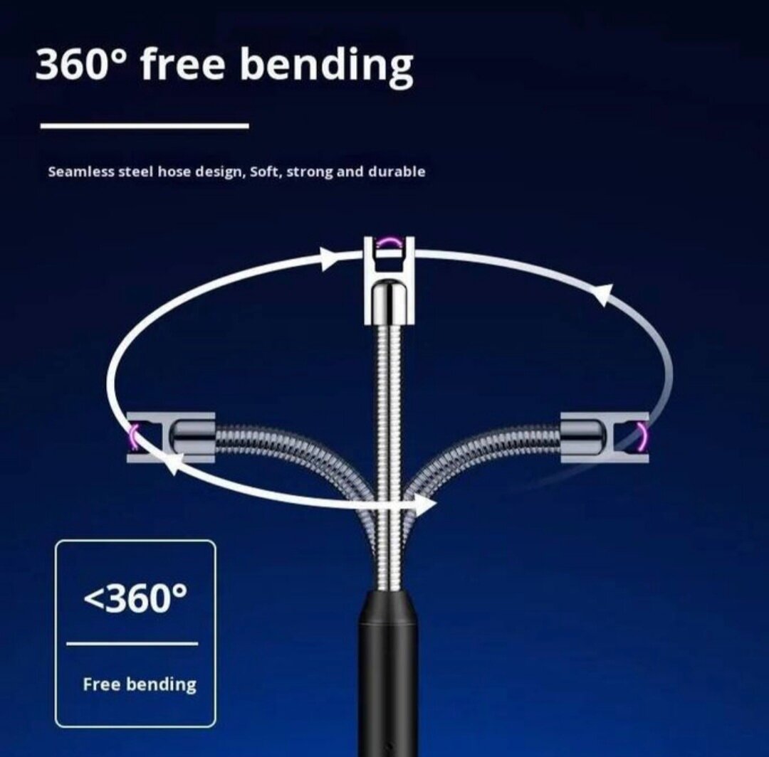 Briquet USB Rechargeable Flexible