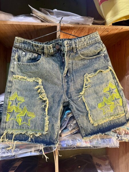 Shorts en jean décontractés