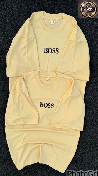 T-shirt duo 'BOSS' pour homme et enfant