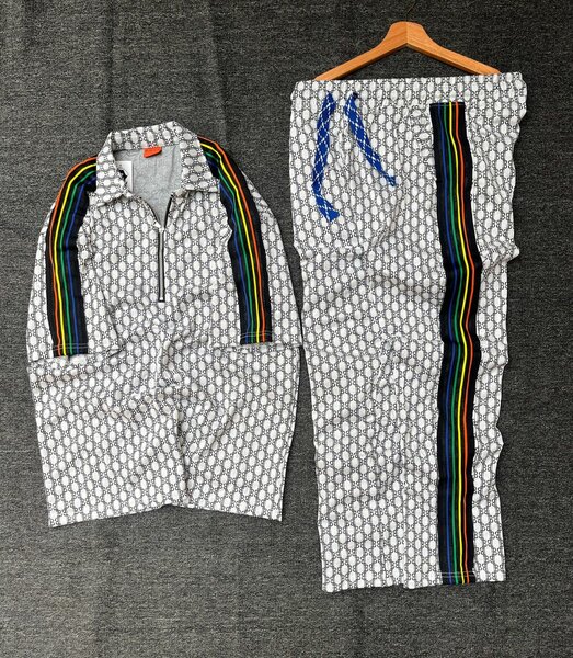 Ensemble décontracté rayé