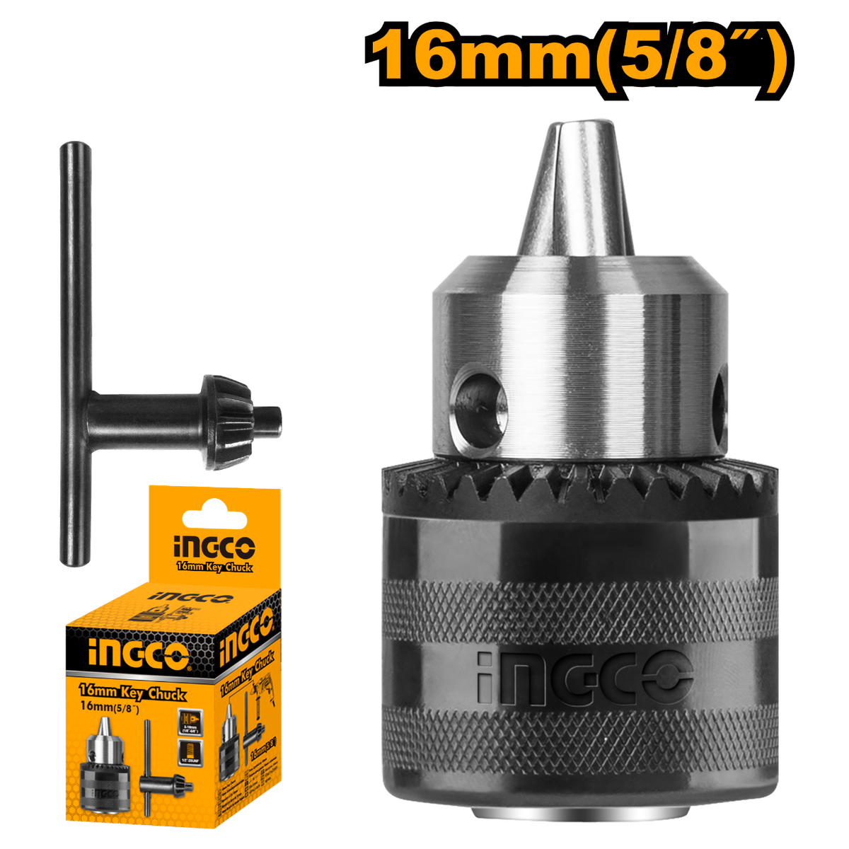 Mandrin à clé 16mm Ingco