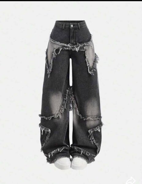 Jeans déchirés homme noir