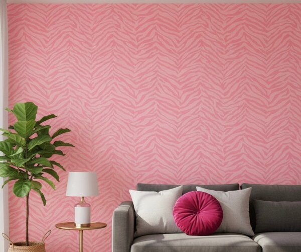 Papier peint vintage rose