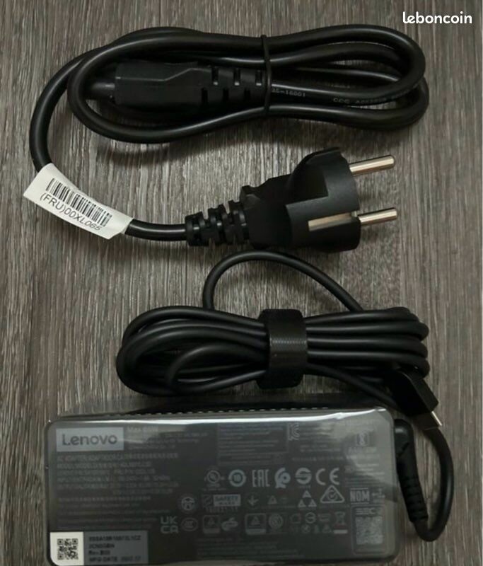 Chargeur Lenovo USB-C 65W