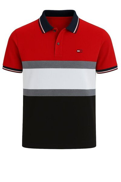 Polo Homme Rayé Élégant