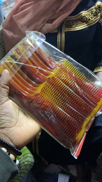 Hairdressing Razor Comb Set