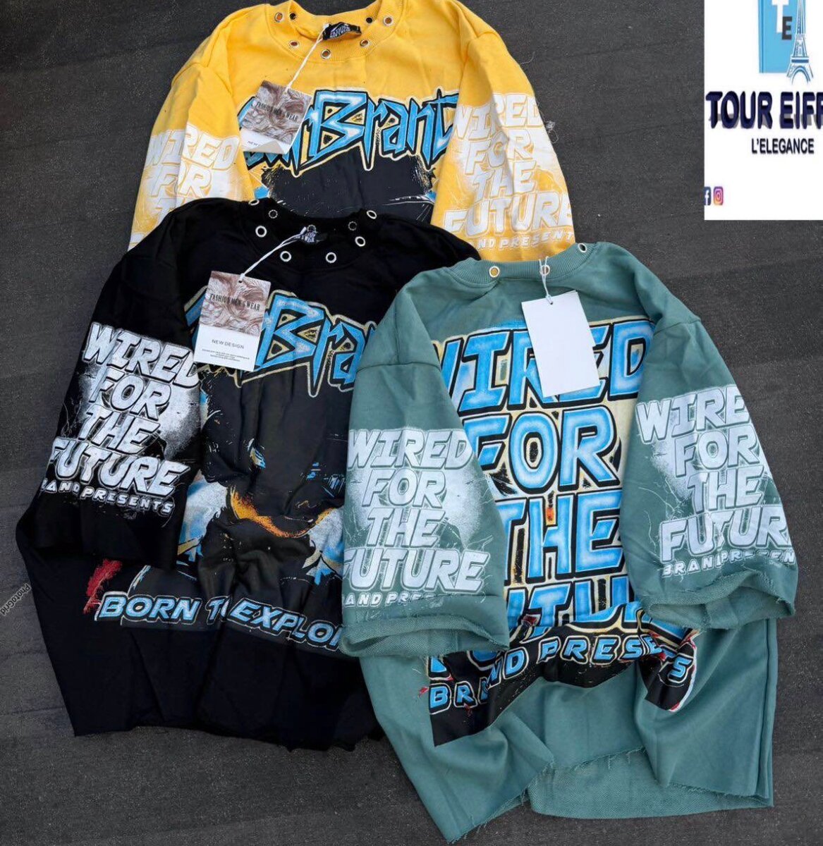 Sweatshirts graphiques tendance