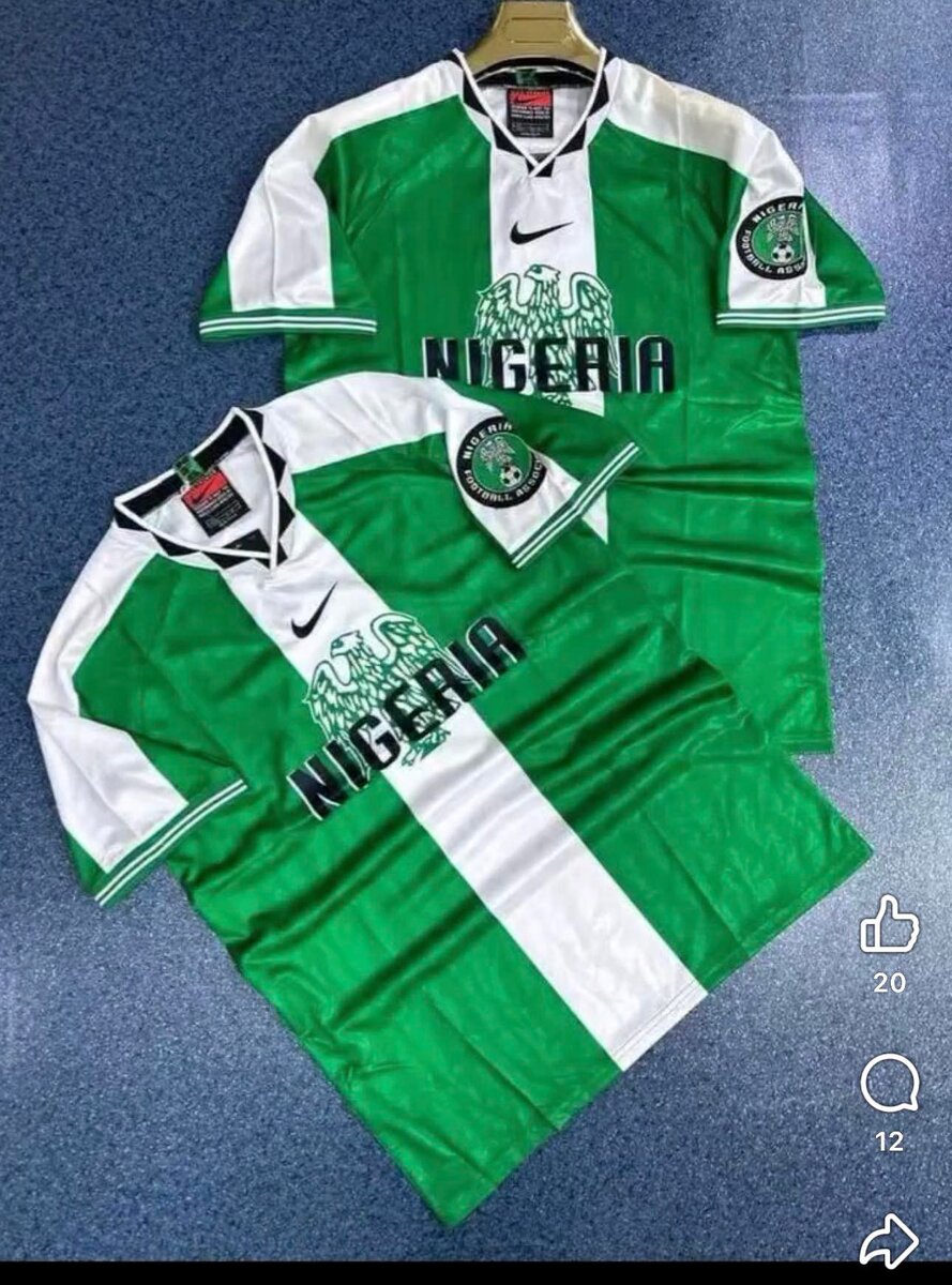 Maillot de foot Nigeria