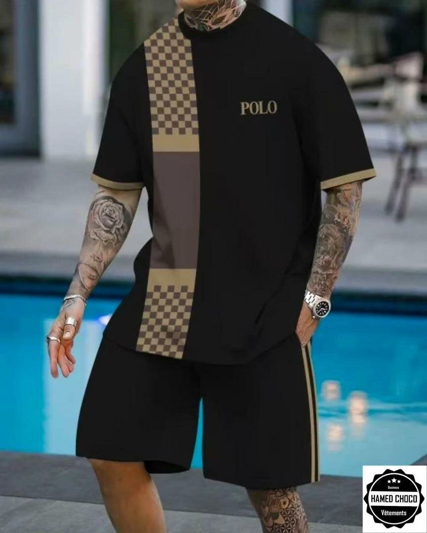 Ensemble homme été polo