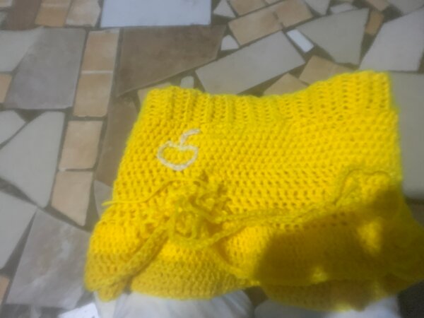 Haut en crochet