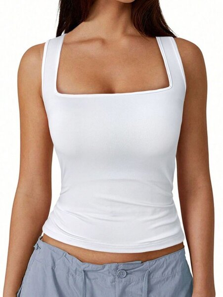 Débardeur gris Élégant