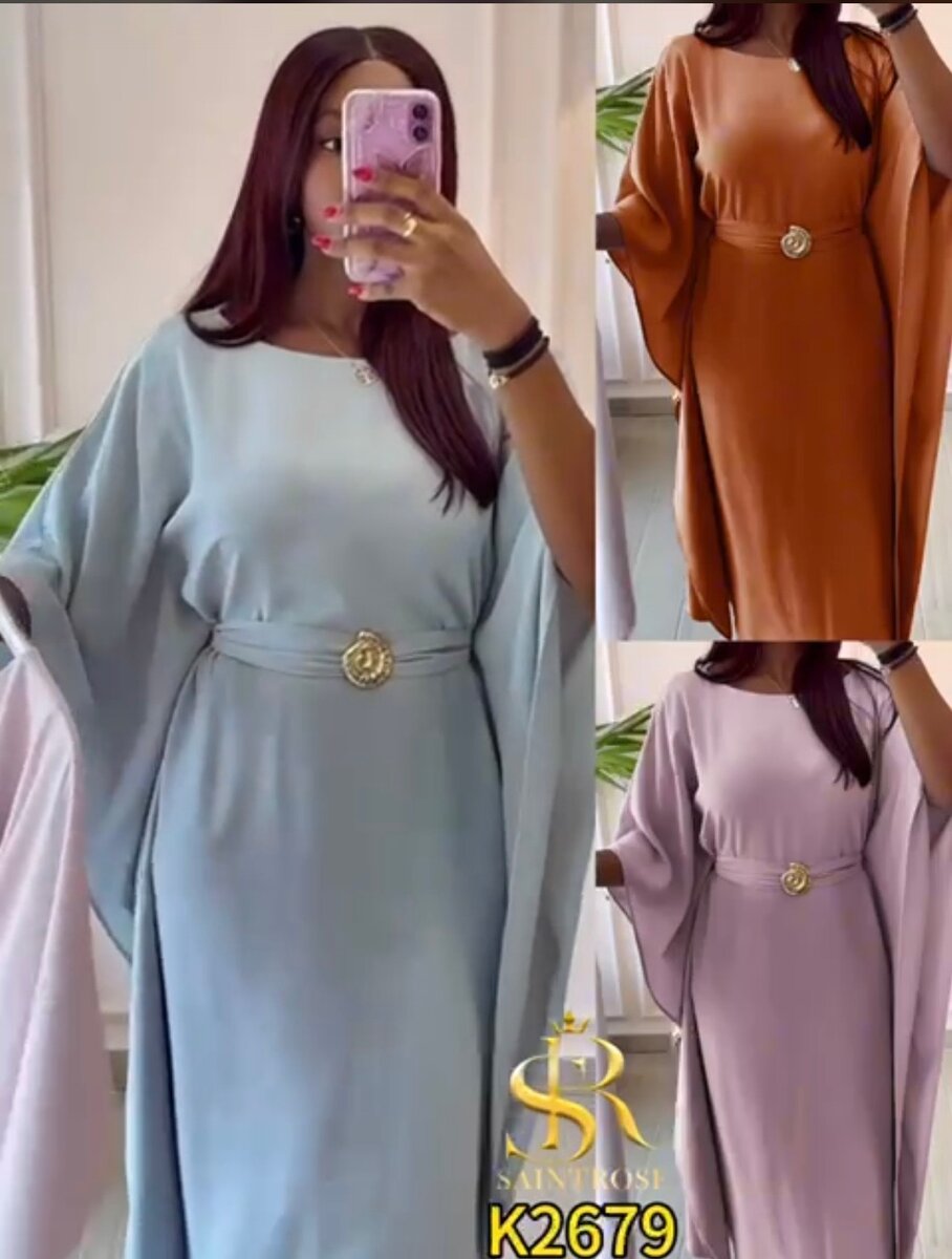 Robe élégante avec ceinture