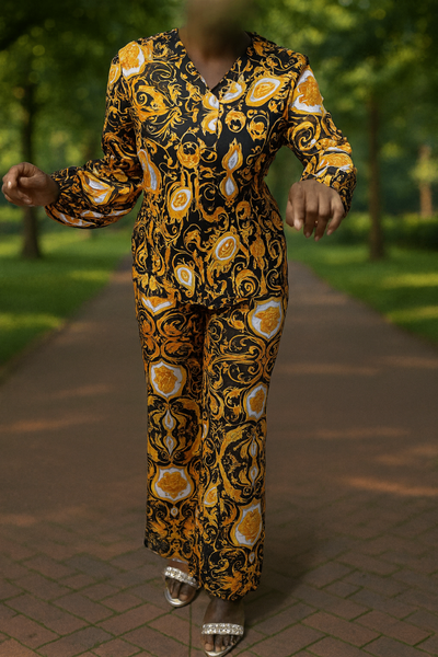 Ensemble imprimé élégant