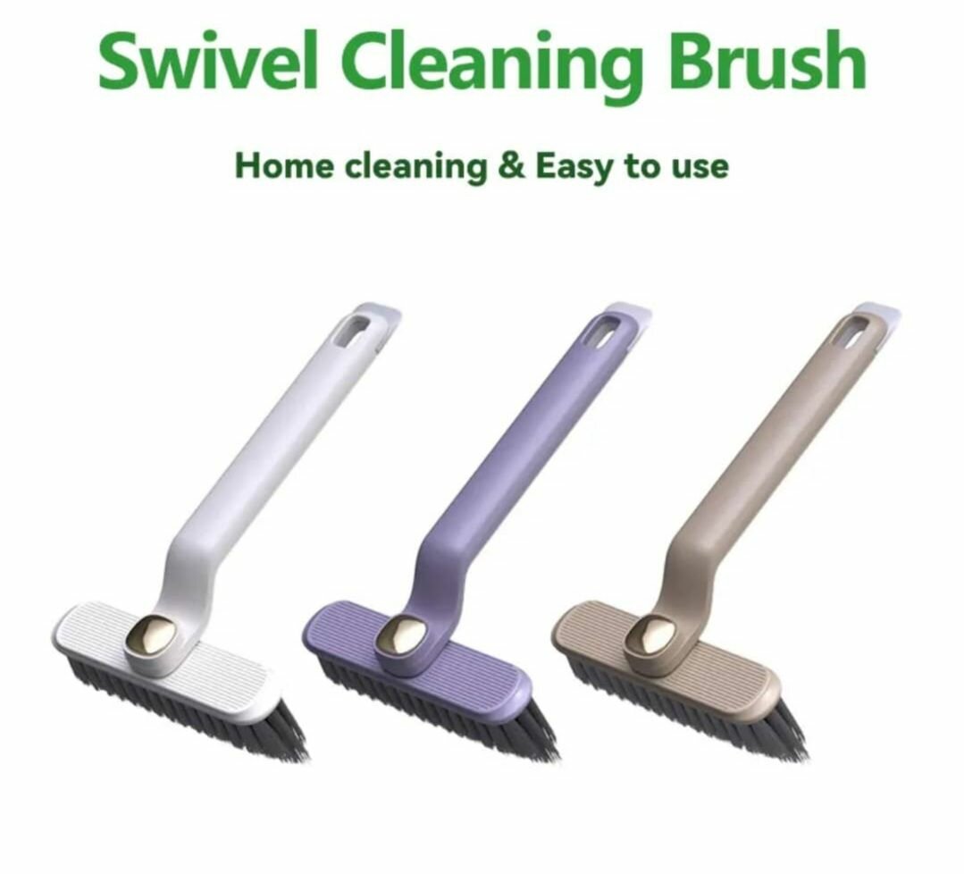 Brosse de douche rotative