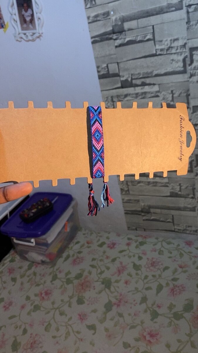 Bracelet tissé ethnique