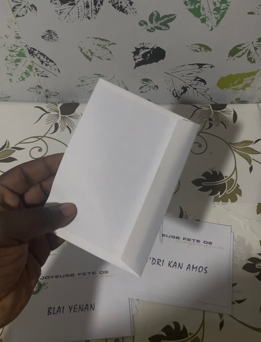 Enveloppes personnalisées