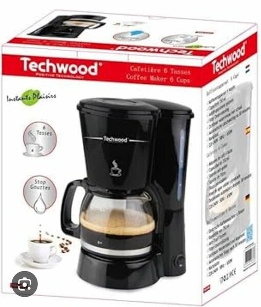 Cafetière Techwood 6 Tasses
