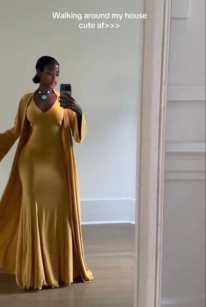 Robe longue élégante femmes