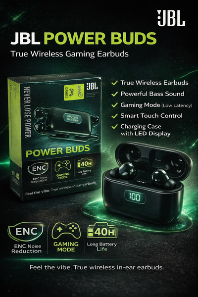 Écouteurs Sans Fil JBL Power Buds