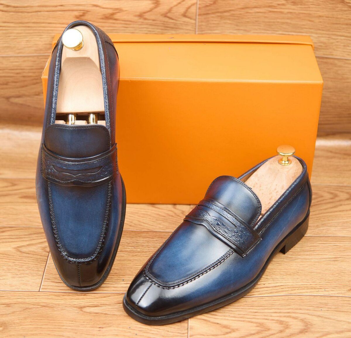 Chaussures de luxe en cuir