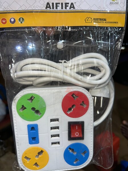 Multiprise AIFIFA 4 Prises avec 3 Ports USB