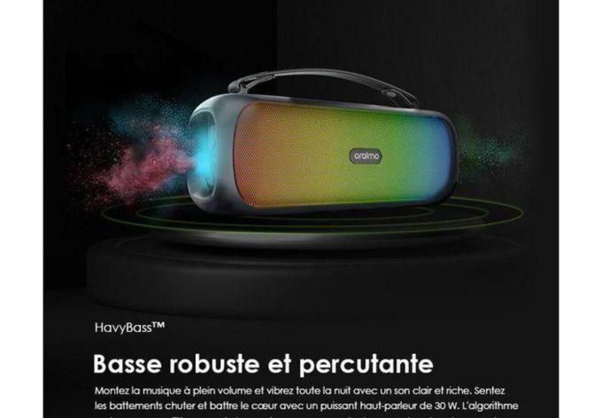 Enceinte Bluetooth Oraimo Boom