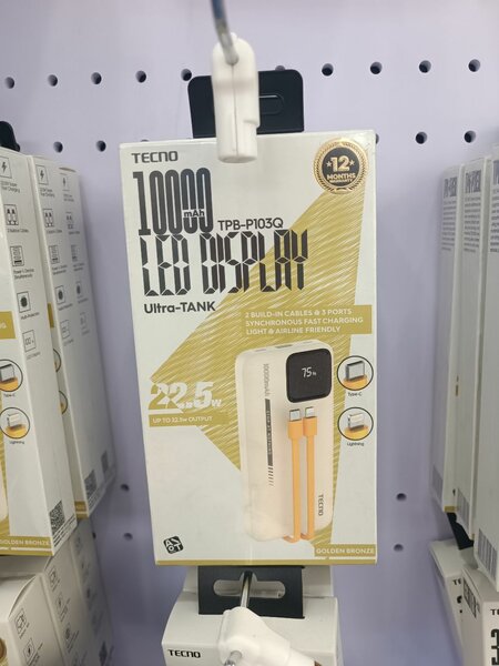 Powerbank Ultra-TANK TECNO 10000mAh