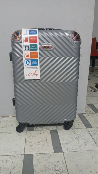 Valise cabine rigide argent