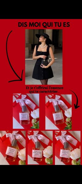Essences de parfums de luxe