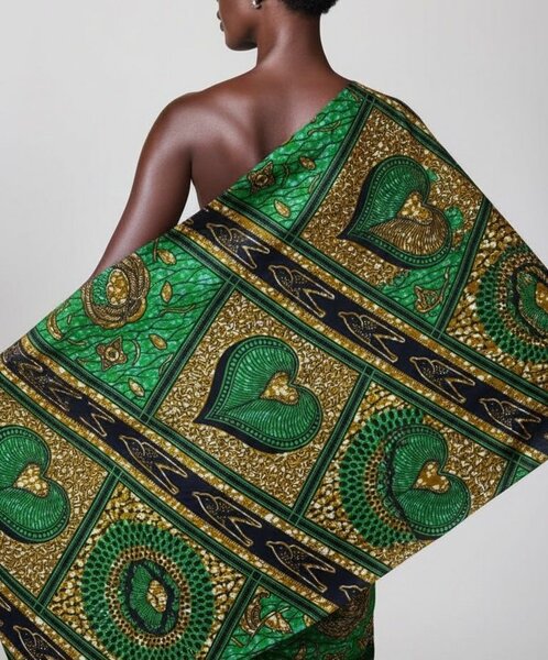 Pagne Wax Africain Coloré