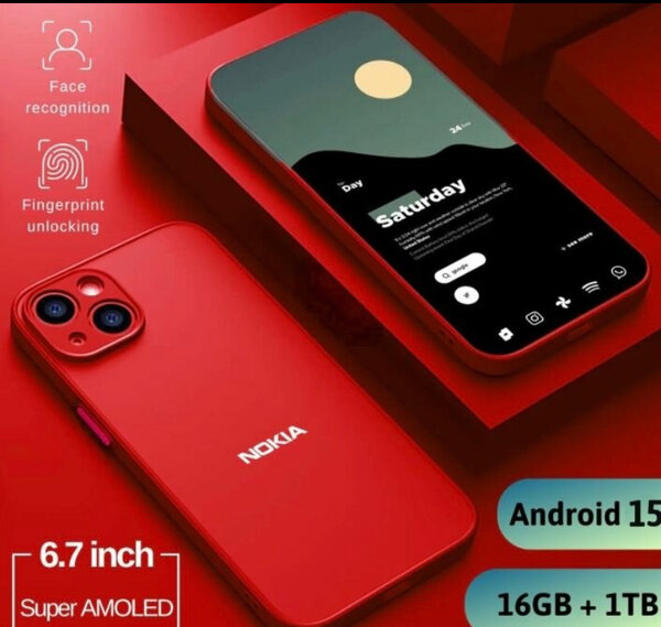 Nokia Android 15 Rouge