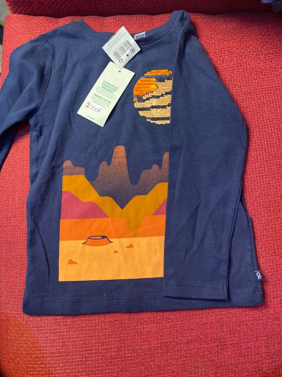 T-shirts colorés enfants