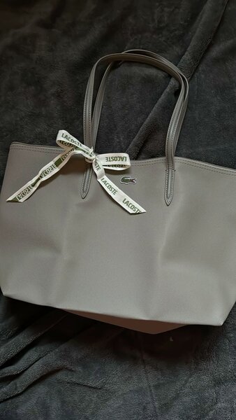 Sac  Lacoste gris