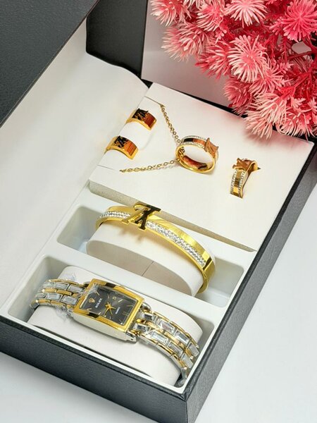 Coffret Bijoux Doré Femme