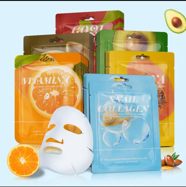 12 Masques visage hydratants