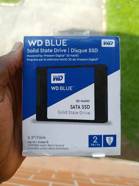 WD Blue SSD 2TB 3D NAND