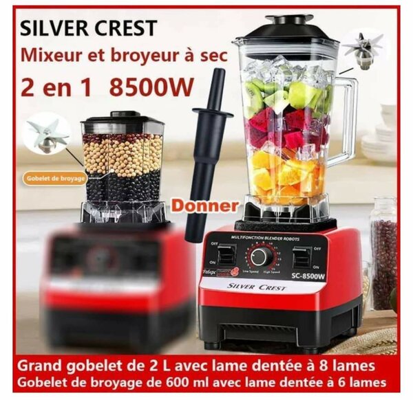 Blender puissant 8500W