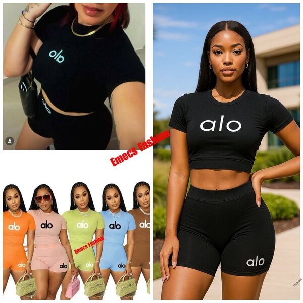 Ensemble crop top et shorts