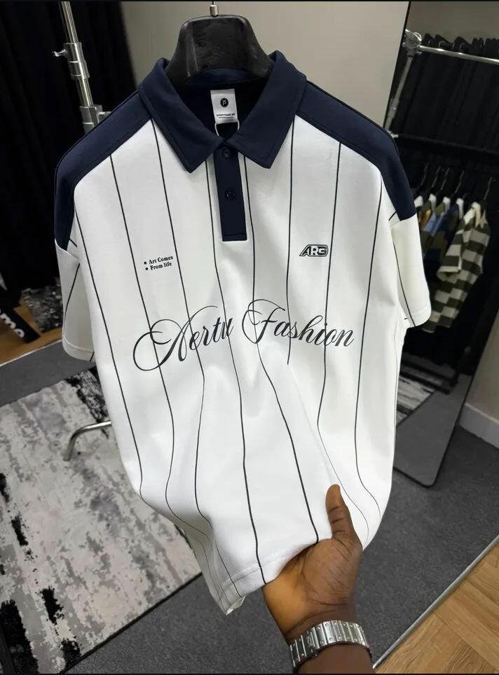 Polo homme à rayures Arc